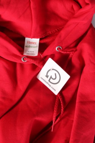 Herren Sweatshirt Hanes, Größe XL, Farbe Rot, Preis € 11,62