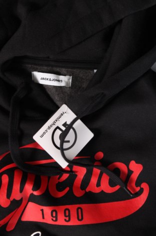 Herren Sweatshirt Jack & Jones, Größe M, Farbe Schwarz, Preis 15,87 €