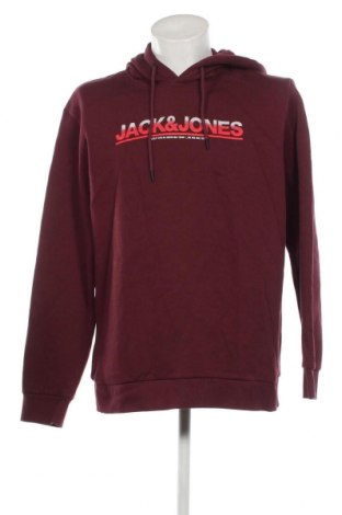 Ανδρικό φούτερ Jack & Jones, Μέγεθος XXL, Χρώμα Κόκκινο, Τιμή 16,70 €