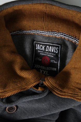 Herren Sweatshirt Jack Davis, Größe XXL, Farbe Grau, Preis 22,27 €