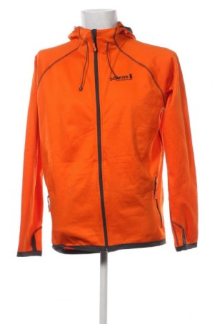 Ανδρικό φούτερ James & Nicholson, Μέγεθος XL, Χρώμα Πορτοκαλί, Τιμή 15,25 €