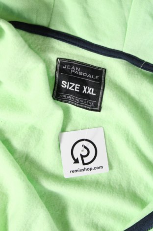 Herren Sweatshirt Jean Pascale, Größe XXL, Farbe Grün, Preis 16,55 €