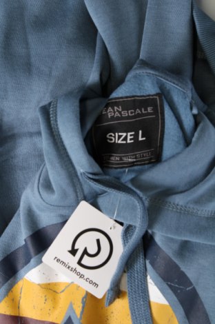 Herren Sweatshirt Jean Pascale, Größe L, Farbe Blau, Preis 20,18 €
