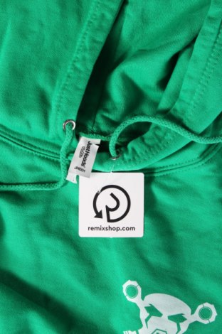 Ανδρικό φούτερ Just hoods, Μέγεθος L, Χρώμα Πράσινο, Τιμή 17,94 €
