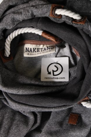 Herren Sweatshirt Naketano, Größe M, Farbe Grau, Preis € 26,33