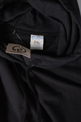 Ανδρικό φούτερ Port & Company, Μέγεθος L, Χρώμα Μαύρο, Τιμή 23,71 €