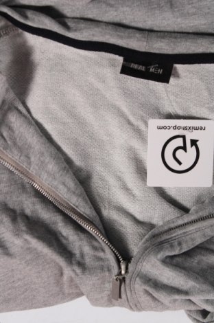 Herren Sweatshirt Real, Größe M, Farbe Grau, Preis 7,26 €