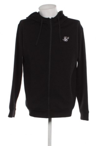 Herren Sweatshirt SikSilk, Größe XL, Farbe Schwarz, Preis € 16,75