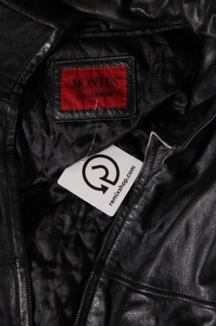 Pánska kožená bunda , Veľkosť XL, Farba Čierna, Cena  43,68 €