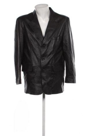 Pánska kožená bunda , Veľkosť L, Farba Čierna, Cena  21,23 €