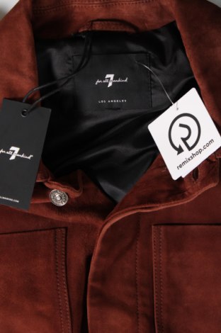 Pánska kožená bunda  7 For All Mankind, Veľkosť M, Farba Hnedá, Cena  398,97 €