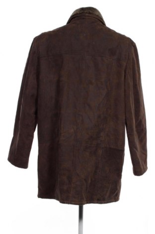 Мъжко кожено яке Angelo Litrico, Размер XXL, Цвят Кафяв, Цена 97,37 лв.