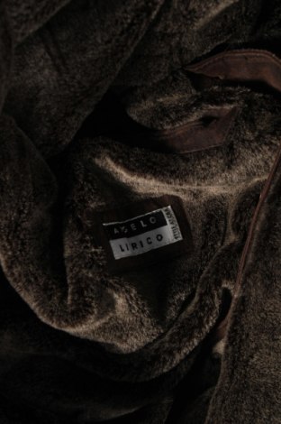 Мъжко кожено яке Angelo Litrico, Размер XXL, Цвят Кафяв, Цена 78,11 лв.