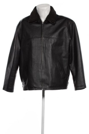 Ανδρικό δερμάτινο μπουφάν Authentic Clothing Company, Μέγεθος M, Χρώμα Μαύρο, Τιμή 37,76 €