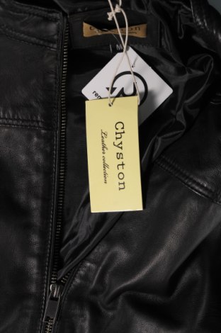 Pánská kožená bunda  Chyston, Velikost M, Barva Černá, Cena  6 790,00 Kč