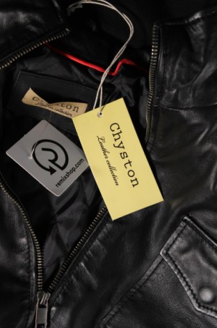 Pánská kožená bunda  Chyston, Velikost M, Barva Černá, Cena  6 580,00 Kč
