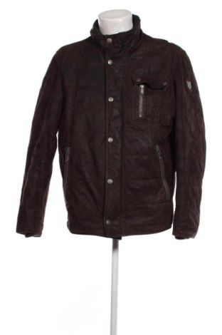 Pánska kožená bunda  Engbers, Veľkosť XL, Farba Hnedá, Cena  88,55 €