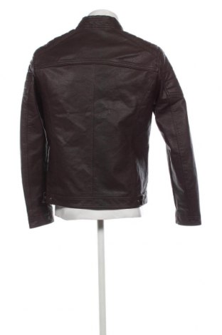 Herren Lederjacke Jack & Jones, Größe L, Farbe Braun, Preis 48,97 €