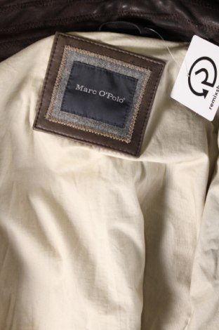 Ανδρικό δερμάτινο μπουφάν Marc O'Polo, Μέγεθος M, Χρώμα Καφέ, Τιμή 131,46 €