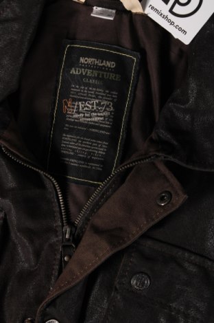 Pánska kožená bunda  Northland, Veľkosť XXL, Farba Hnedá, Cena  54,37 €