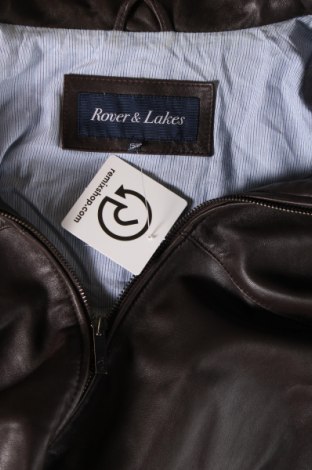 Herren Lederjacke Rover&Lakes, Größe XL, Farbe Braun, Preis € 14,89