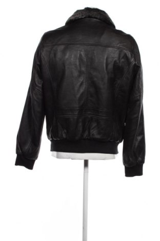 Ανδρικό δερμάτινο μπουφάν Schott, Μέγεθος XL, Χρώμα Μαύρο, Τιμή 333,51 €