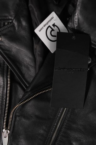 Pánska kožená bunda  The Kooples, Veľkosť S, Farba Čierna, Cena  531,96 €