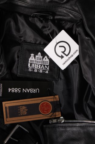 Pánska kožená bunda  URBAN 5884, Veľkosť M, Farba Čierna, Cena  157,73 €