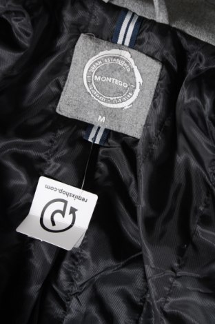Ανδρικά παλτό Montego, Μέγεθος M, Χρώμα Γκρί, Τιμή 37,76 €