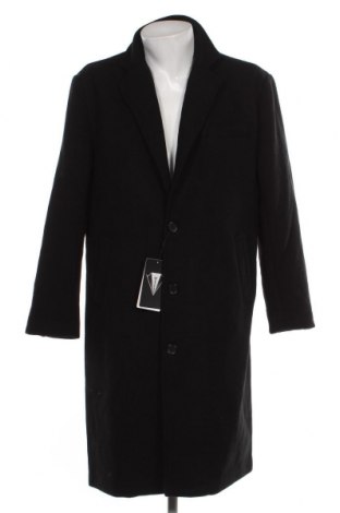 Мъжко палто The Platinum Tailor, Размер M, Цвят Черен, Цена 94,05 лв.