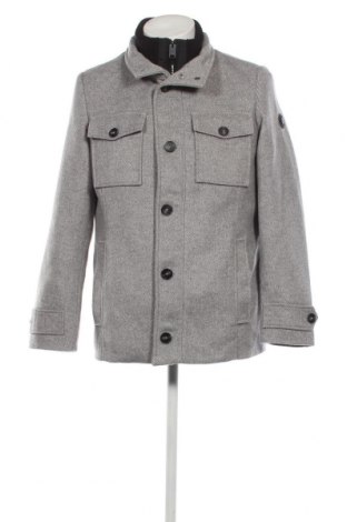 Мъжко палто Tom Tailor, Размер M, Цвят Сив, Цена 269,00 лв.