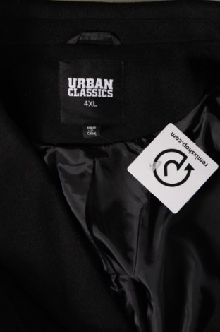 Ανδρικά παλτό Urban Classics, Μέγεθος 4XL, Χρώμα Μαύρο, Τιμή 70,80 €