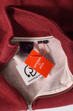 Ανδρική ζακέτα fleece Superdry, Μέγεθος M, Χρώμα Κόκκινο, Τιμή 59,54 €
