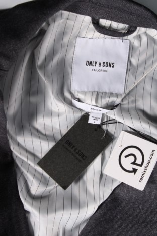 Ανδρικό σακάκι Only & Sons, Μέγεθος L, Χρώμα Μπλέ, Τιμή 11,55 €
