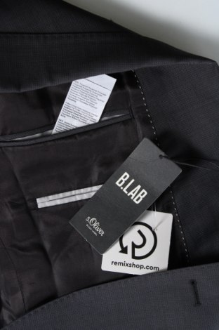 Мъжко сако S.Oliver Black Label, Размер XL, Цвят Сив, Цена 98,81 лв.