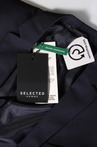 Ανδρικό σακάκι Selected Homme, Μέγεθος M, Χρώμα Μπλέ, Τιμή 13,76 €