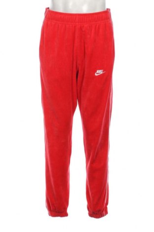 Pantaloni trening de bărbați Nike, Mărime M, Culoare Roșu, Preț 286,18 Lei