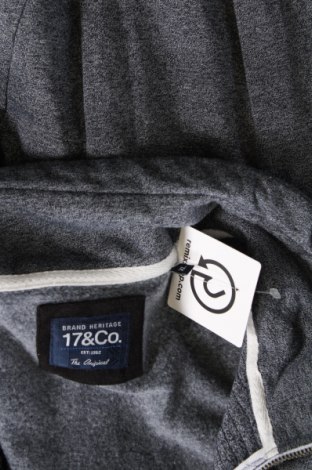 Ανδρική αθλητική ζακέτα 17 & Co., Μέγεθος XL, Χρώμα Γκρί, Τιμή 24,12 €