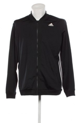 Ανδρική αθλητική ζακέτα Adidas, Μέγεθος M, Χρώμα Μαύρο, Τιμή 33,40 €