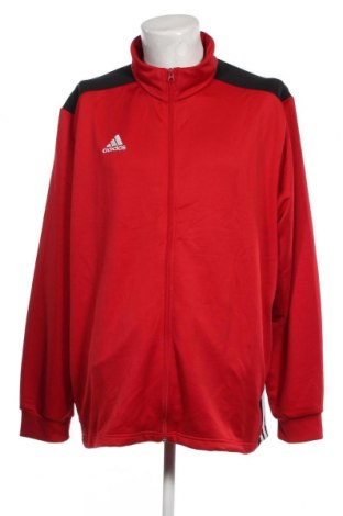 Ανδρική αθλητική ζακέτα Adidas, Μέγεθος 3XL, Χρώμα Κόκκινο, Τιμή 33,40 €