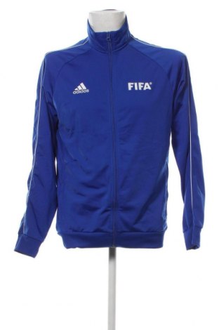 Herren Sportoberteil Adidas, Größe L, Farbe Blau, Preis 36,45 €