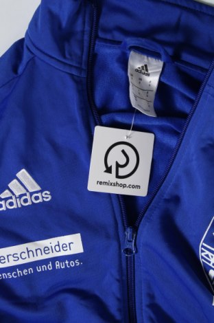 Ανδρική αθλητική ζακέτα Adidas, Μέγεθος S, Χρώμα Μπλέ, Τιμή 34,18 €