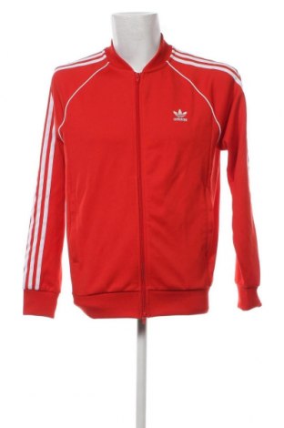Ανδρική αθλητική ζακέτα Adidas Originals, Μέγεθος L, Χρώμα Κόκκινο, Τιμή 32,40 €
