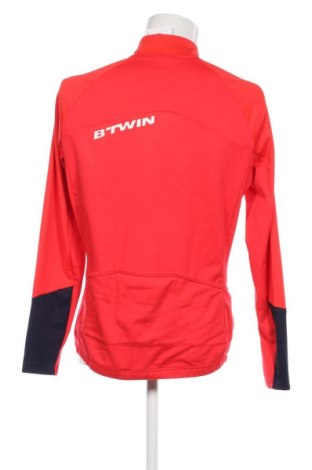 Мъжко спортно горнище Decathlon, Размер XL, Цвят Червен, Цена 30,03 лв.