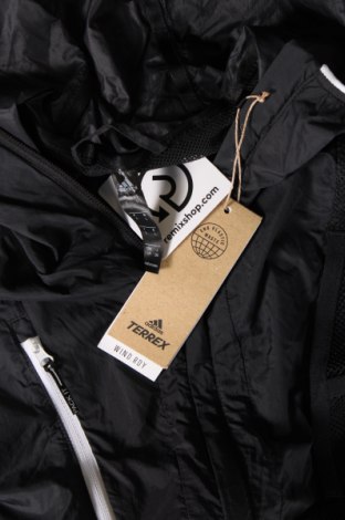 Ανδρικό αθλητικό μπουφάν Adidas, Μέγεθος L, Χρώμα Μαύρο, Τιμή 118,04 €