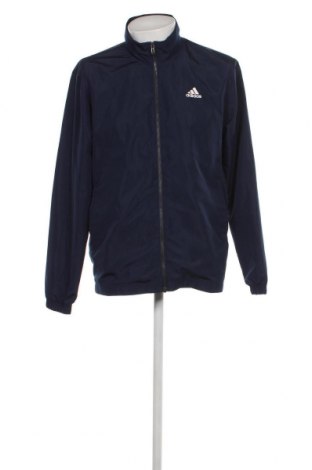Ανδρικό μπουφάν Adidas, Μέγεθος L, Χρώμα Μπλέ, Τιμή 38,27 €