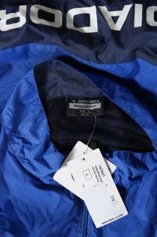 Ανδρικό μπουφάν Diadora, Μέγεθος L, Χρώμα Μπλέ, Τιμή 26,17 €