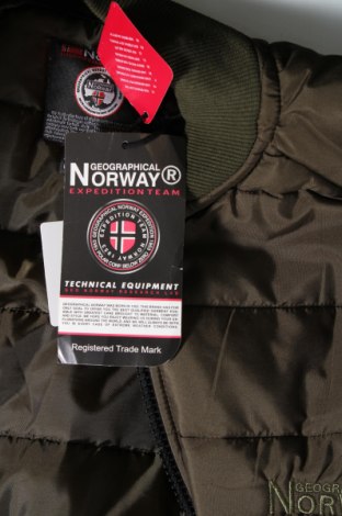 Męska kurtka Geographical Norway, Rozmiar XL, Kolor Zielony, Cena 747,53 zł
