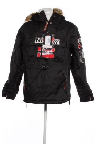 Мъжко яке Geographical Norway, Размер L, Цвят Черен, Цена 280,45 лв.