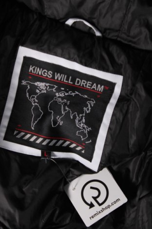 Ανδρικό μπουφάν Kings will Dream, Μέγεθος L, Χρώμα Λευκό, Τιμή 57,57 €